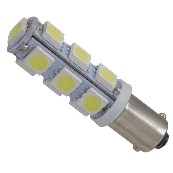 GloboStar® T4W BA9S 37341 Λαμπτήρας LED Ba9s με 13 SMD 5050 IP20 4.5W 450LM 360°Ψυχρό Λευκό GloboStar GloboStar® T4W BA9S 37341 Λαμπτήρας LED Ba9s με 13 SMD 5050 IP20 4.5W 450LM 360°Ψυχρό Λευκό GloboStar