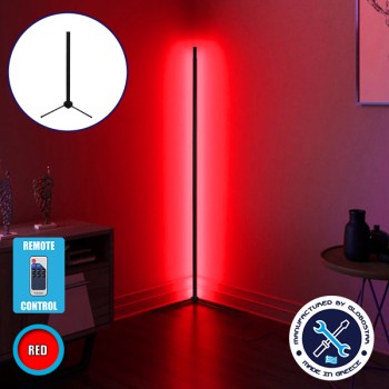 Μοντέρνο Minimal Επιτραπέζιο Μαύρο Φωτιστικό 50cm LED 8 Watt με Ασύρματο Χειριστήριο RF & Dimmer Κόκκινο GloboStar ALIEN Design GLOBO-50-4 Μοντέρνο Minimal Επιτραπέζιο Μαύρο Φωτιστικό 50cm LED 8 Watt με Ασύρματο Χειριστήριο RF & Dimmer Κόκκινο GloboStar ALIEN Design GLOBO-50-4