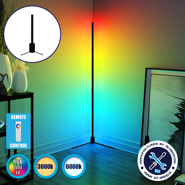 Μοντέρνο Minimal Επιτραπέζιο Μαύρο Φωτιστικό 50cm LED 10 Watt με Ασύρματο Χειριστήριο 2.4G RF & Dimmer RGBW+WW Πολύχρωμο - Ψυχρό - Ημέρας - Θερμό GloboStar ALIEN Design GLOBO-50-9 Μοντέρνο Minimal Επιτραπέζιο Μαύρο Φωτιστικό 50cm LED 10 Watt με Ασύρματο Χειριστήριο 2.4G RF & Dimmer RGBW+WW Πολύχρωμο - Ψυχρό - Ημέρας - Θερμό GloboStar ALIEN Design GLOBO-50-9