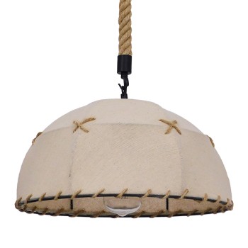 GLOBOSTAR® ANTOINETTE 01028 Vintage Κρεμαστό Φωτιστικό Οροφής με Ντουί 1 x E27 AC 220-240V IP20 - Μπεζ - Μ35 x Π35 x Υ20cm GLOBOSTAR® ANTOINETTE 01028 Vintage Κρεμαστό Φωτιστικό Οροφής με Ντουί 1 x E27 AC 220-240V IP20 - Μπεζ - Μ35 x Π35 x Υ20cm