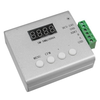 LED RGB GENIUS DMX512 TTL Output Controller SM-XMQ1000A 5-24v για RGB Wall Washer και Digital Neon Strip GloboStar 22629 LED RGB GENIUS DMX512 TTL Output Controller SM-XMQ1000A 5-24v για RGB Wall Washer και Digital Neon Strip GloboStar 22629