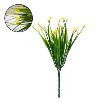 GloboStar® 09078 Τεχνητό Φυτό Διακοσμητικό Μπουκέτο Aphyllanthes Κίτρινο M17cm x Υ30cm Π17cm με 7 Κλαδάκια GloboStar® 09078 Τεχνητό Φυτό Διακοσμητικό Μπουκέτο Aphyllanthes Κίτρινο M17cm x Υ30cm Π17cm με 7 Κλαδάκια