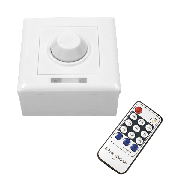 GLOBOSTAR® DIMMERONIA 73371 AC Triac Dimmer Τοίχου με RF Ασύρματο Χειριστήριο με 1 x 1.5A 350W Κανάλι AC 220-240V 1.5A 350W Max IP20 - Μ8.8 x Π5.7 x Υ8.8cm - 2 Χρόνια Εγγύηση GLOBOSTAR® DIMMERONIA 73371 AC Triac Dimmer Τοίχου με RF Ασύρματο Χειριστήριο με 1 x 1.5A 350W Κανάλι AC 220-240V 1.5A 350W Max IP20 - Μ8.8 x Π5.7 x Υ8.8cm - 2 Χρόνια Εγγύηση