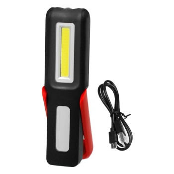 GLOBOSTAR® HANDLAMP-ESEN99 79018 Φακός Χειρός LED 6W 300lm 15~120° DC 5V  με Micro-USB με Επαναφορτιζόμενη Μπαταρία Li-ion 3.7V 1x18650 2400mAh IP20 Ψυχρό Λευκό 6000K - CREE XHP50 & COB Chip - Μ15.5 x Π4.1 x Υ2.9cm - 1 Χρόνο Εγγύηση GLOBOSTAR® HANDLAMP-ESEN99 79018 Φακός Χειρός LED 6W 300lm 15~120° DC 5V  με Micro-USB με Επαναφορτιζόμενη Μπαταρία Li-ion 3.7V 1x18650 2400mAh IP20 Ψυχρό Λευκό 6000K - CREE XHP50 & COB Chip - Μ15.5 x Π4.1 x Υ2.9cm - 1 Χρόνο Εγγύηση