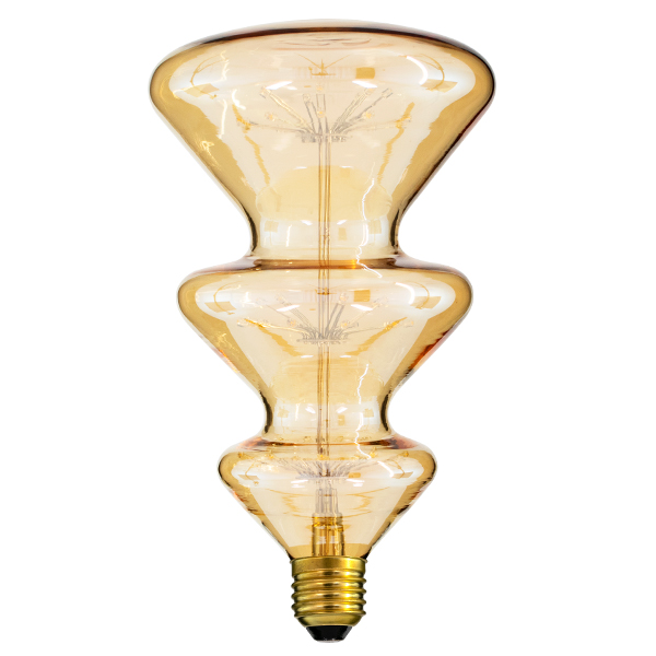 GLOBOSTAR® DECOTREE 99215 Λάμπα E27 CM115 LED 4W 400lm 360° AC 220-240V IP20 Ultra Θερμό Λευκό 2200K - Diode HP Filament Chip - Μελί - Μ12.1 x Π12.1 x Υ22cm - 3 Χρόνια Εγγύηση GLOBOSTAR® DECOTREE 99215 Λάμπα E27 CM115 LED 4W 400lm 360° AC 220-240V IP20 Ultra Θερμό Λευκό 2200K - Diode HP Filament Chip - Μελί - Μ12.1 x Π12.1 x Υ22cm - 3 Χρόνια Εγγύηση