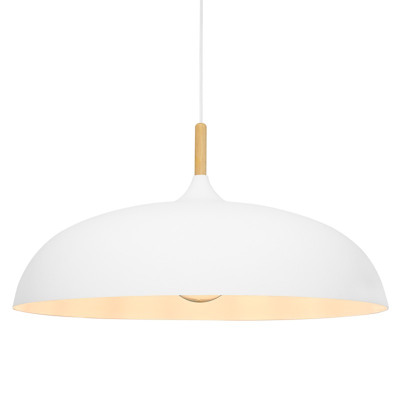GLOBOSTAR® VALLETE 00837 Μοντέρνο Κρεμαστό Φωτιστικό Οροφής με Ντουί 1 x E27 AC 220-240V IP20 - Λευκό & Μπεζ - Μ60 x Π60 x Υ35cm GLOBOSTAR® VALLETE 00837 Μοντέρνο Κρεμαστό Φωτιστικό Οροφής με Ντουί 1 x E27 AC 220-240V IP20 - Λευκό & Μπεζ - Μ60 x Π60 x Υ35cm