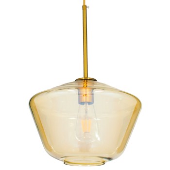 GLOBOSTAR® AMARIS 00870 Μοντέρνο Κρεμαστό Φωτιστικό Οροφής με Ντουί 1 x E27 AC 220-240V IP20 - Χρυσό Πλατίνα & Μελί - Μ30 x Π30 x Y22cm GLOBOSTAR® AMARIS 00870 Μοντέρνο Κρεμαστό Φωτιστικό Οροφής με Ντουί 1 x E27 AC 220-240V IP20 - Χρυσό Πλατίνα & Μελί - Μ30 x Π30 x Y22cm