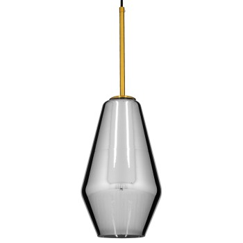 GLOBOSTAR® AMARIS 00874 Μοντέρνο Κρεμαστό Φωτιστικό Οροφής με Ντουί 1 x E27 AC 220-240V IP20 - Χρυσό Πλατίνα & Μαύρο Φιμέ - Μ17 x Π17 x Υ30cm GLOBOSTAR® AMARIS 00874 Μοντέρνο Κρεμαστό Φωτιστικό Οροφής με Ντουί 1 x E27 AC 220-240V IP20 - Χρυσό Πλατίνα & Μαύρο Φιμέ - Μ17 x Π17 x Υ30cm