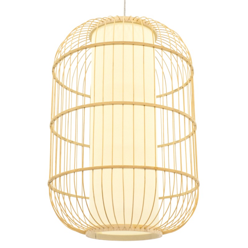 GLOBOSTAR® HIBISCUS 00891 Boho Κρεμαστό Φωτιστικό Οροφής με Ντουί 1 x E27 AC 220-240V IP20 - Μπεζ - Μ40 x Π40 x Υ60cm GLOBOSTAR® HIBISCUS 00891 Boho Κρεμαστό Φωτιστικό Οροφής με Ντουί 1 x E27 AC 220-240V IP20 - Μπεζ - Μ40 x Π40 x Υ60cm