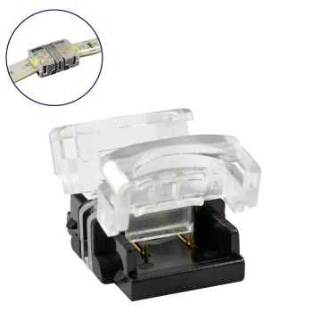GloboStar® 70719 Αδιάβροχος Ταχυσύνδεσμος Ένωσης IP65 - Strip To Strip Connector για Ένωση 2 x Μονόχρωμες Αδιάβροχες Ταινίες LED Πλάτους 10mm GloboStar® 70719 Αδιάβροχος Ταχυσύνδεσμος Ένωσης IP65 - Strip To Strip Connector για Ένωση 2 x Μονόχρωμες Αδιάβροχες Ταινίες LED Πλάτους 10mm