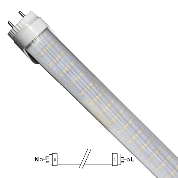 GloboStar® 76187 Λάμπα LED Τύπου Φθορίου T8 Αλουμινίου Τροφοδοσίας Δύο Άκρων 150cm 25W 230V 2300lm 180° με Καθαρό Κάλυμμα Θερμό Λευκό 3000K GloboStar® 76187 Λάμπα LED Τύπου Φθορίου T8 Αλουμινίου Τροφοδοσίας Δύο Άκρων 150cm 25W 230V 2300lm 180° με Καθαρό Κάλυμμα Θερμό Λευκό 3000K