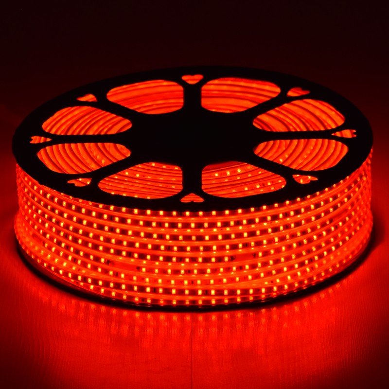 GloboStar® 70504 Slim Ταινία Μονής Σειράς Epistar LED SMD 2835 1m 12W/m 96LED/m 1572lm/m 120° DC 230V Αδιάβροχη IP68 Κόκκινο Dimmable GloboStar® 70504 Slim Ταινία Μονής Σειράς Epistar LED SMD 2835 1m 12W/m 96LED/m 1572lm/m 120° DC 230V Αδιάβροχη IP68 Κόκκινο Dimmable