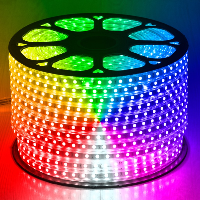 GLOBOSTAR® EPISLIM 70507 Ταινία LED 12W/m 960lm/m 120° DC 220-240V Αδιάβροχη IP65 60 x SMD5050 Chip/m Πολύχρωμο RGB Dimmable - M100 x Π1.5 x Υ0.6cm - 3 Χρόνια Εγγύηση GLOBOSTAR® EPISLIM 70507 Ταινία LED 12W/m 960lm/m 120° DC 220-240V Αδιάβροχη IP65 60 x SMD5050 Chip/m Πολύχρωμο RGB Dimmable - M100 x Π1.5 x Υ0.6cm - 3 Χρόνια Εγγύηση