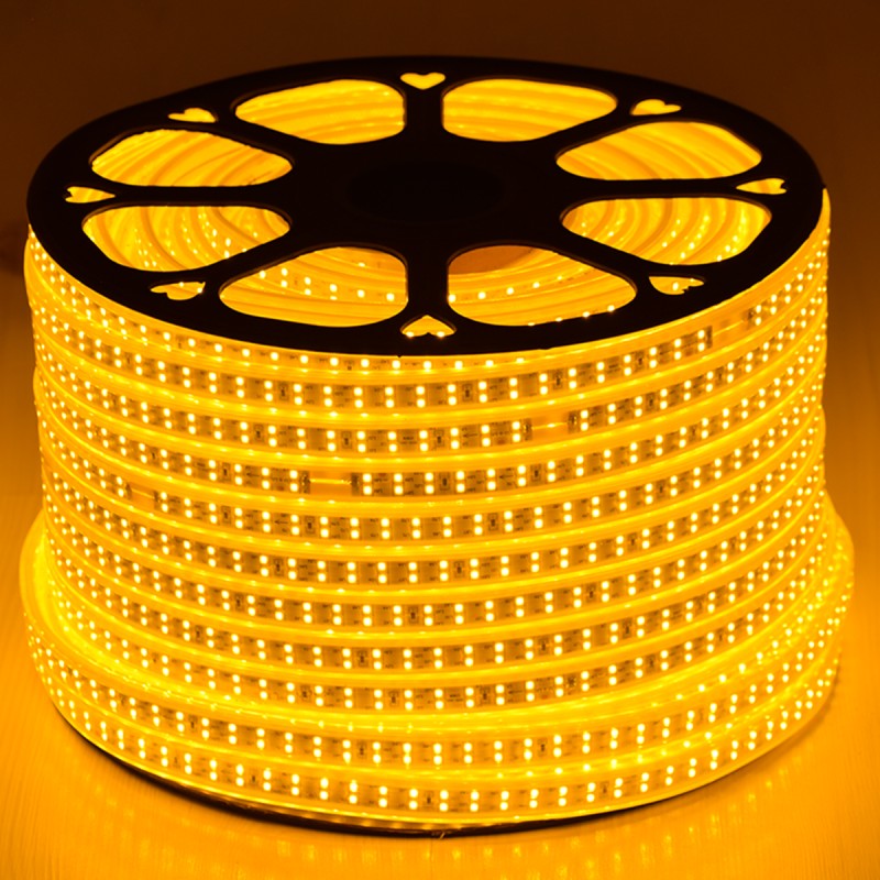 GloboStar® 70513 Wide Ταινία Διπλής Σειράς Epistar LED SMD 2835 1m 24W/m 180LED/m 3144lm/m 120° DC 230V Αδιάβροχη IP68 Ultra Θερμό Λευκό 2200K Dimmable GloboStar® 70513 Wide Ταινία Διπλής Σειράς Epistar LED SMD 2835 1m 24W/m 180LED/m 3144lm/m 120° DC 230V Αδιάβροχη IP68 Ultra Θερμό Λευκό 2200K Dimmable