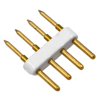 GloboStar® 70545 Σύνδεσμος Καρφάκι Wide Ταινίας Διπλής Σειράς RGB LED 4 Pin GloboStar® 70545 Σύνδεσμος Καρφάκι Wide Ταινίας Διπλής Σειράς RGB LED 4 Pin