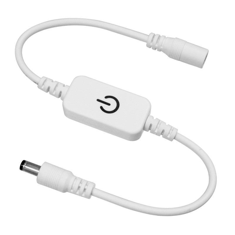 GLOBOSTAR® DIMMERANO 73303 Διακόπτης Αφής On/Off & Push Dimming με 1 x 5A 120W Κανάλι DC 12-24V 5A 120W Max IP20 - Λευκό - Μ25 x Π2.3 x Υ1.1cm - 2 Χρόνια Εγγύηση GLOBOSTAR® DIMMERANO 73303 Διακόπτης Αφής On/Off & Push Dimming με 1 x 5A 120W Κανάλι DC 12-24V 5A 120W Max IP20 - Λευκό - Μ25 x Π2.3 x Υ1.1cm - 2 Χρόνια Εγγύηση