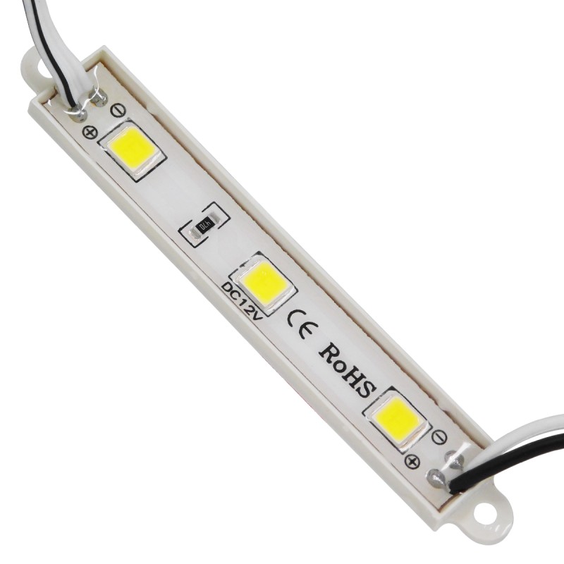 GLOBOSTAR® MODULARI 73701 Module LED 0.8W 80lm 120° DC 12V Αδιάβροχο IP65 3 x SMD5050 Chip Ψυχρό Λευκό 6000K Dimmable - Μ8.7 x Π1.3 x Υ0.5cm - Πακέτο 20 Τεμαχίων - 3 Χρόνια Εγγύηση GLOBOSTAR® MODULARI 73701 Module LED 0.8W 80lm 120° DC 12V Αδιάβροχο IP65 3 x SMD5050 Chip Ψυχρό Λευκό 6000K Dimmable - Μ8.7 x Π1.3 x Υ0.5cm - Πακέτο 20 Τεμαχίων - 3 Χρόνια Εγγύηση