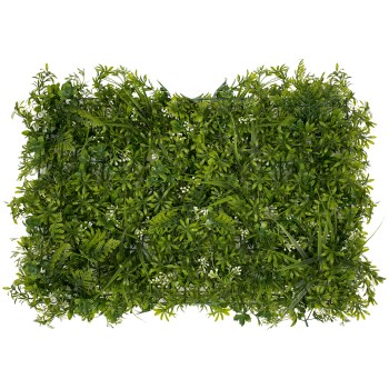 GLOBOSTAR® FERN 78401 Τεχνητό Πάνελ Φυλλωσιάς / Κάθετος Κήπος Γάλιο, Φτέρη, Γκι & Γρασίδι - Πράσινο - Μ60 x Π9 x Υ40cm GLOBOSTAR® FERN 78401 Τεχνητό Πάνελ Φυλλωσιάς / Κάθετος Κήπος Γάλιο, Φτέρη, Γκι & Γρασίδι - Πράσινο - Μ60 x Π9 x Υ40cm