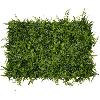 GLOBOSTAR® FERN 78402 Τεχνητό Πάνελ Φυλλωσιάς / Κάθετος Κήπος Νάνος Φτέρη, Νάνος Κισσός & Νάνος Δάφνη - Πράσινο - Μ60 x Π9 x Υ40cm GLOBOSTAR® FERN 78402 Τεχνητό Πάνελ Φυλλωσιάς / Κάθετος Κήπος Νάνος Φτέρη, Νάνος Κισσός & Νάνος Δάφνη - Πράσινο - Μ60 x Π9 x Υ40cm