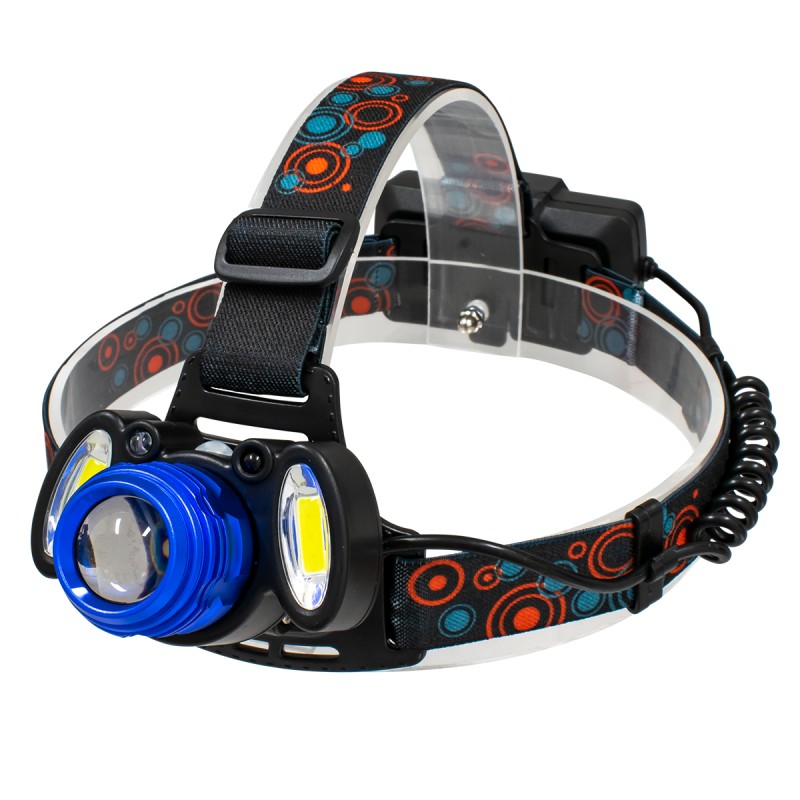 GLOBOSTAR® HEADLAMP 79056 Φακός Κεφαλής με Αισθητήρα Hand Swipe LED 20W 2000lm 15~60° DC 5V με USB-C με Επαναφορτιζόμενη Μπαταρία Li-ion 3.7V 2x18650 4800mAh Αδιάβροχο IP54 Ψυχρό Λευκό 6000K - CREE XHP50 & COB Chip - Μ7.5 x Π5.5 x Υ4.8cm - 1 Χρόνο Εγγ GLOBOSTAR® HEADLAMP 79056 Φακός Κεφαλής με Αισθητήρα Hand Swipe LED 20W 2000lm 15~60° DC 5V με USB-C με Επαναφορτιζόμενη Μπαταρία Li-ion 3.7V 2x18650 4800mAh Αδιάβροχο IP54 Ψυχρό Λευκό 6000K - CREE XHP50 & COB Chip - Μ7.5 x Π5.5 x Υ4.8cm - 1 Χρόνο Εγγ
