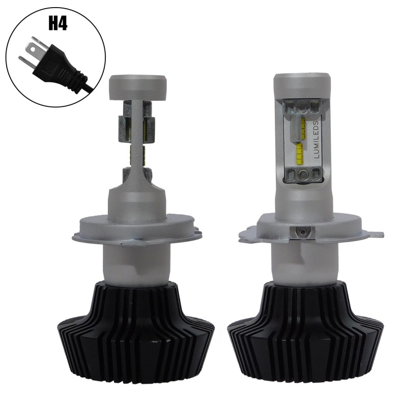 GloboStar® 81663 H4 LED HID KIT Βασικού Φωτισμού 3rd Generation Can Bus Extreme Version Luxeon Zes Chip 100 Watt 16000 Lumens DC 12-24 Volt 6000k GloboStar® 81663 H4 LED HID KIT Βασικού Φωτισμού 3rd Generation Can Bus Extreme Version Luxeon Zes Chip 100 Watt 16000 Lumens DC 12-24 Volt 6000k