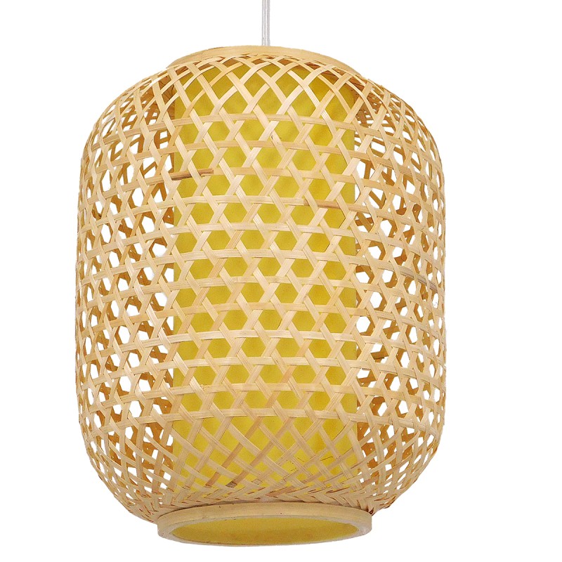 GLOBOSTAR® MAURITIUS 00899 Boho Κρεμαστό Φωτιστικό Οροφής με Ντουί 1 x E27 AC 220-240V IP20 - Μπεζ - Μ30 x Π30 x Υ40cm GLOBOSTAR® MAURITIUS 00899 Boho Κρεμαστό Φωτιστικό Οροφής με Ντουί 1 x E27 AC 220-240V IP20 - Μπεζ - Μ30 x Π30 x Υ40cm