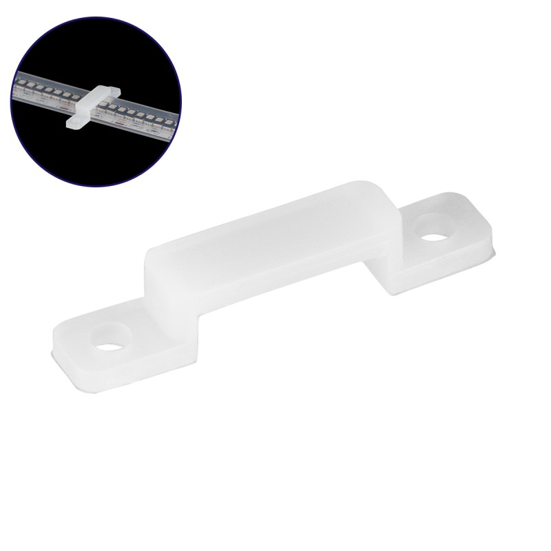 GloboStar® 70907 Στήριγμα για Αδιάβροχο IP68 Κανάλι Σιλικόνης 14mm για Ταινίες LED 12mm GloboStar® 70907 Στήριγμα για Αδιάβροχο IP68 Κανάλι Σιλικόνης 14mm για Ταινίες LED 12mm