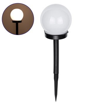 GloboStar® 71471 Αυτόνομο Ηλιακό Φωτιστικό LED SMD 1W 95lm με Ενσωματωμένη Μπαταρία 300mAh - Φωτοβολταϊκό Πάνελ με Αισθητήρα Ημέρας-Νύχτας Αδιάβροχο IP65 Φανάρι Κήπου Στρογγυλό Θερμό Λευκό 3000K GloboStar® 71471 Αυτόνομο Ηλιακό Φωτιστικό LED SMD 1W 95lm με Ενσωματωμένη Μπαταρία 300mAh - Φωτοβολταϊκό Πάνελ με Αισθητήρα Ημέρας-Νύχτας Αδιάβροχο IP65 Φανάρι Κήπου Στρογγυλό Θερμό Λευκό 3000K