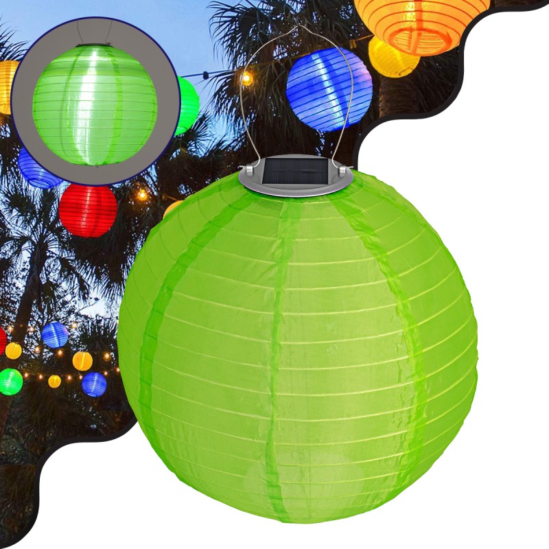 GloboStar® 71593 Αυτόνομο Ηλιακό Φωτιστικό Υφασμάτινη Πράσινη Μπάλα Φ30cm LED SMD 1W 100lm με Ενσωματωμένη Μπαταρία 1200mAh - Φωτοβολταϊκό Πάνελ με Αισθητήρα Ημέρας-Νύχτας Αδιάβροχο IP65 Ψυχρό Λευκό 6000K GloboStar® 71593 Αυτόνομο Ηλιακό Φωτιστικό Υφασμάτινη Πράσινη Μπάλα Φ30cm LED SMD 1W 100lm με Ενσωματωμένη Μπαταρία 1200mAh - Φωτοβολταϊκό Πάνελ με Αισθητήρα Ημέρας-Νύχτας Αδιάβροχο IP65 Ψυχρό Λευκό 6000K