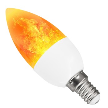 GLOBOSTAR® CANDLE 76074 Λάμπα Κεράκι E14 C37 LED 5W 250lm 260° AC 220-240V IP20 Πορτοκαλί 2200K με Εφέ Φλόγας - Λευκό Γαλακτερό - Μ3.7 x Π3.7 x Υ10.4cm - 2 Χρόνια Εγγύηση GLOBOSTAR® CANDLE 76074 Λάμπα Κεράκι E14 C37 LED 5W 250lm 260° AC 220-240V IP20 Πορτοκαλί 2200K με Εφέ Φλόγας - Λευκό Γαλακτερό - Μ3.7 x Π3.7 x Υ10.4cm - 2 Χρόνια Εγγύηση