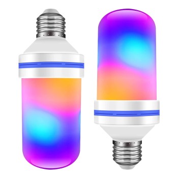 GLOBOSTAR® TUBULAR 76076 Λάμπα E27 LED 9W 350lm 260° AC 220-240V IP20 Πολύχρωμο RGB με 4 Λειτουργίες Εφέ Φλόγας & Αναστροφή - Λευκό Γαλακτερό - Μ6 x Π6 x Υ15cm - 2 Χρόνια Εγγύηση GLOBOSTAR® TUBULAR 76076 Λάμπα E27 LED 9W 350lm 260° AC 220-240V IP20 Πολύχρωμο RGB με 4 Λειτουργίες Εφέ Φλόγας & Αναστροφή - Λευκό Γαλακτερό - Μ6 x Π6 x Υ15cm - 2 Χρόνια Εγγύηση