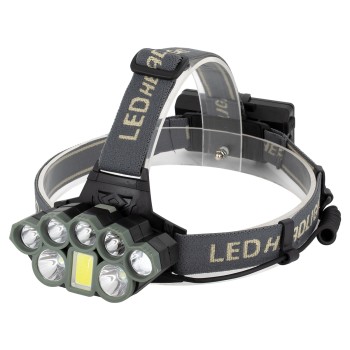 GLOBOSTAR® HEADLAMP 79062 Φακός Κεφαλής LED 40W 4000lm 15~60° DC 5V με USB-C με Επαναφορτιζόμενη Μπαταρία Li-ion 3.7V 2x18650 6000mAh Αδιάβροχο IP54 Ψυχρό Λευκό 6000K - CREE XML2-T6 Chip - Μ9.2 x Π3 x Υ4.5cm - 1 Χρόνο Εγγύηση GLOBOSTAR® HEADLAMP 79062 Φακός Κεφαλής LED 40W 4000lm 15~60° DC 5V με USB-C με Επαναφορτιζόμενη Μπαταρία Li-ion 3.7V 2x18650 6000mAh Αδιάβροχο IP54 Ψυχρό Λευκό 6000K - CREE XML2-T6 Chip - Μ9.2 x Π3 x Υ4.5cm - 1 Χρόνο Εγγύηση