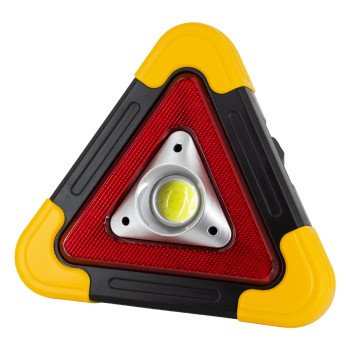 GloboStar® 79080 Φορητό Επαναφορτιζόμενο Τρίγωνο Ασφαλείας - Προβολέας Εργασίας LED COB 15W 1500lm με Ενσωματωμένη Μπαταρία 1200mAh & Φωτοβολταϊκό Πάνελ - 5 Light Modes & Power Bank με Καλώδιο Φόρτισης USB Αδιάβροχο IP54 Ψυχρό Λευκό 6000K GloboStar® 79080 Φορητό Επαναφορτιζόμενο Τρίγωνο Ασφαλείας - Προβολέας Εργασίας LED COB 15W 1500lm με Ενσωματωμένη Μπαταρία 1200mAh & Φωτοβολταϊκό Πάνελ - 5 Light Modes & Power Bank με Καλώδιο Φόρτισης USB Αδιάβροχο IP54 Ψυχρό Λευκό 6000K