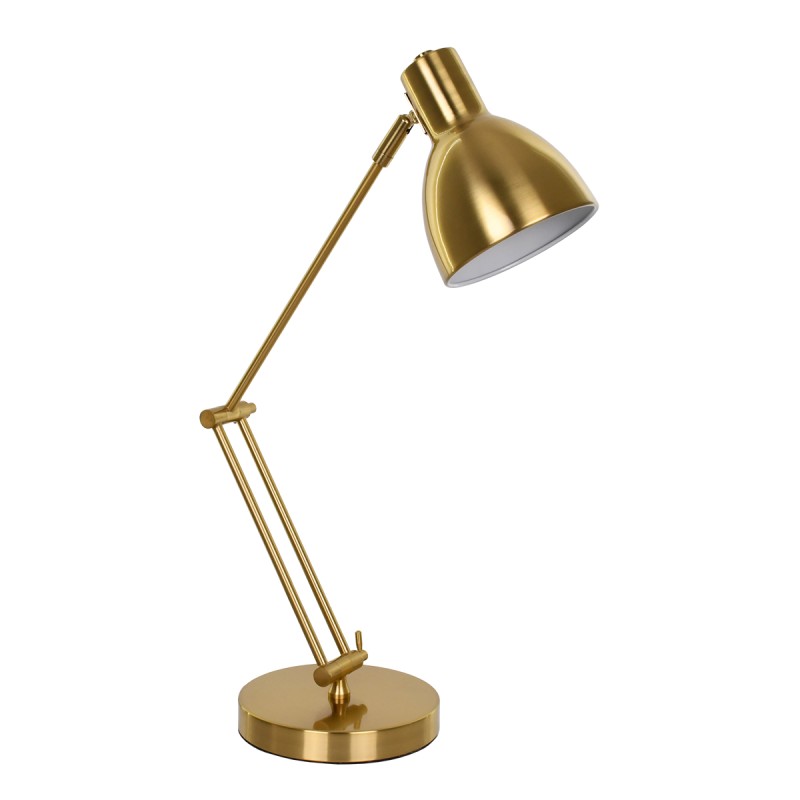 GloboStar® ZETO 00836 Μοντέρνο Επιτραπέζιο Φωτιστικό Πορτατίφ Μονόφωτο 1 x E27 IP20 Χρυσό Μέταλλο - Μ- x Π- x Υ72cm GloboStar® ZETO 00836 Μοντέρνο Επιτραπέζιο Φωτιστικό Πορτατίφ Μονόφωτο 1 x E27 IP20 Χρυσό Μέταλλο - Μ- x Π- x Υ72cm
