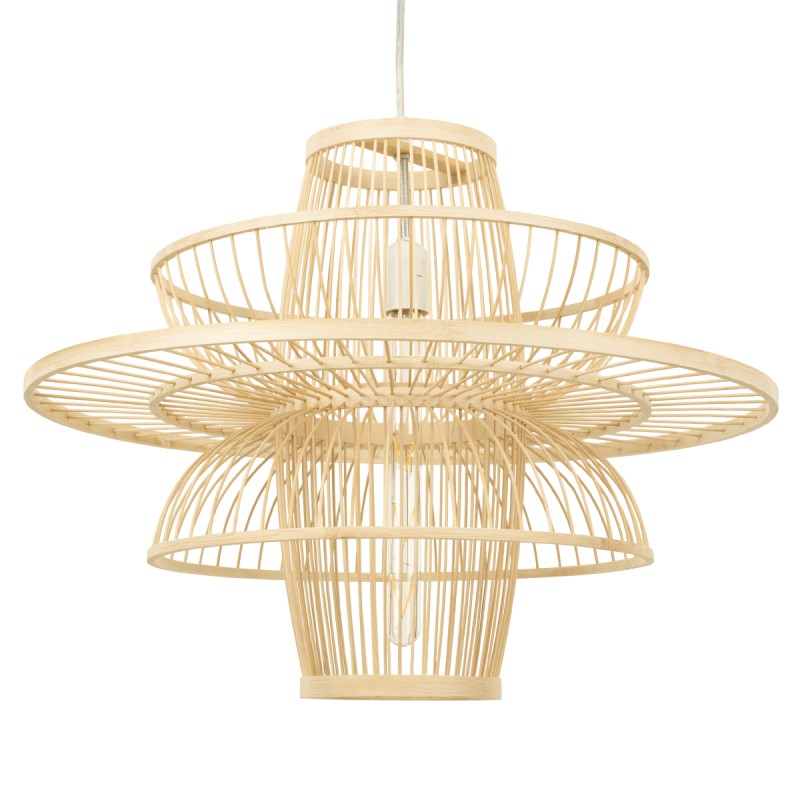 GLOBOSTAR® BALI 00862 Boho Κρεμαστό Φωτιστικό Οροφής με Ντουί 1 x E27 AC 220-240V IP20 - Μπεζ - Μ60 x Π60 x Υ45cm GLOBOSTAR® BALI 00862 Boho Κρεμαστό Φωτιστικό Οροφής με Ντουί 1 x E27 AC 220-240V IP20 - Μπεζ - Μ60 x Π60 x Υ45cm