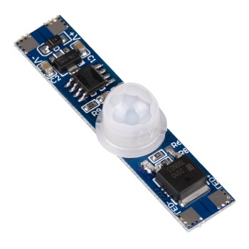 GLOBOSTAR® SENSORA 70697 Ανιχνευτής PIR / Αισθητήρας Κίνησης Ειδικός για Προφίλ Αλουμινίου 180° DC 5-24V 6A 144W Max IP20 - Μ4.9 x Π1 x Υ1.2cm - 2 Χρόνια Εγγύηση GLOBOSTAR® SENSORA 70697 Ανιχνευτής PIR / Αισθητήρας Κίνησης Ειδικός για Προφίλ Αλουμινίου 180° DC 5-24V 6A 144W Max IP20 - Μ4.9 x Π1 x Υ1.2cm - 2 Χρόνια Εγγύηση