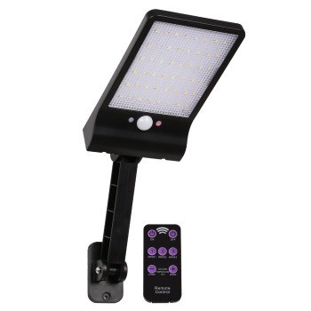 GLOBOSTAR® RASOL 71465 Προβολέας με Ανιχνευτή PIR / Αισθητήρα Κίνησης LED 4W 200lm 120° DC 5V με Φωτοβολταϊκό Panel 5V 0.3W & Επαναφορτιζόμενη Μπαταρία Li-ion 3.2V 2200mAh Αδιάβροχο IP65 Ρυθμιζόμενο Λευκό CCT με Χειριστήριο από 2700K έως 6000K Dimmabl GLOBOSTAR® RASOL 71465 Προβολέας με Ανιχνευτή PIR / Αισθητήρα Κίνησης LED 4W 200lm 120° DC 5V με Φωτοβολταϊκό Panel 5V 0.3W & Επαναφορτιζόμενη Μπαταρία Li-ion 3.2V 2200mAh Αδιάβροχο IP65 Ρυθμιζόμενο Λευκό CCT με Χειριστήριο από 2700K έως 6000K Dimmabl