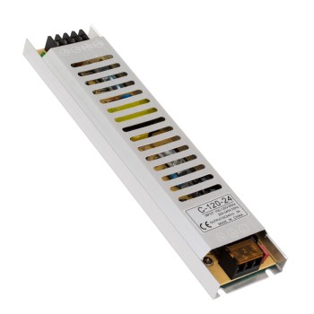 GLOBOSTAR® LUMISLIM 73015 Τροφοδοτικό/Μετασχηματιστής PELV 120W 5A DC 24V IP20 - AC 220-240V σε DC 24V - Μ22.5 x Π5.4 x Υ2.1cm - 3 Χρόνια Εγγύηση GLOBOSTAR® LUMISLIM 73015 Τροφοδοτικό/Μετασχηματιστής PELV 120W 5A DC 24V IP20 - AC 220-240V σε DC 24V - Μ22.5 x Π5.4 x Υ2.1cm - 3 Χρόνια Εγγύηση