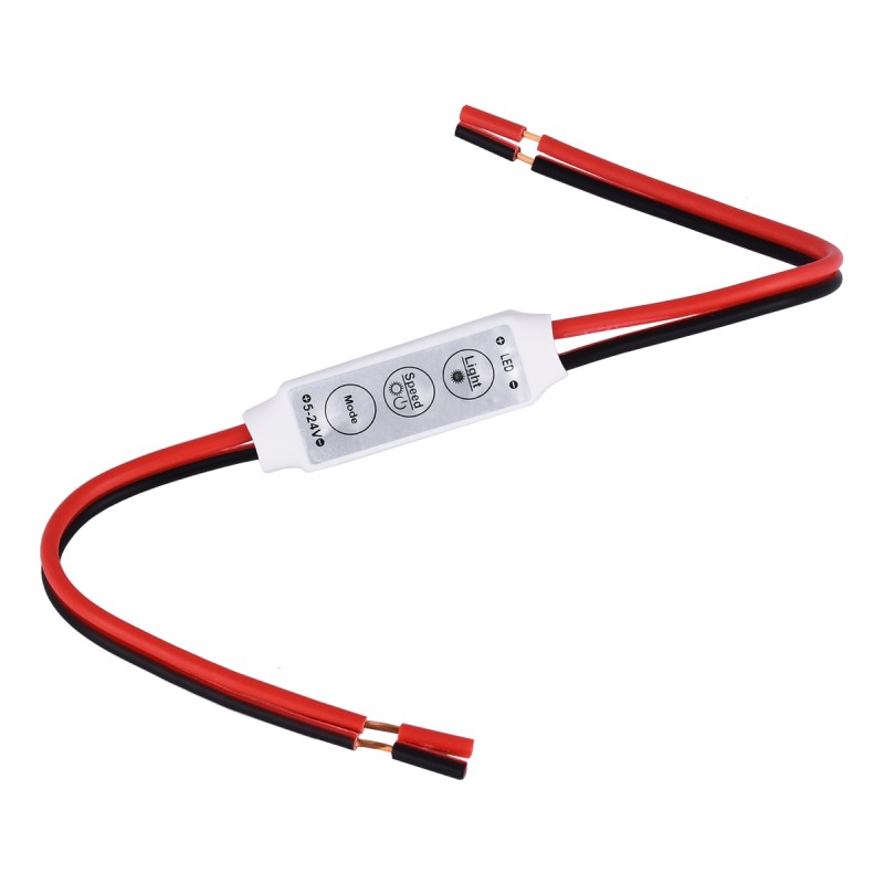 GLOBOSTAR® DIMMERANO 73307 Διακόπτης On/Off & Dimming με 1 x 6A 144W Κανάλι DC 12-24V 6A 144W Max IP20 - Λευκό - Μ30 x Π1.3 x Υ0.6cm - 2 Χρόνια Εγγύηση GLOBOSTAR® DIMMERANO 73307 Διακόπτης On/Off & Dimming με 1 x 6A 144W Κανάλι DC 12-24V 6A 144W Max IP20 - Λευκό - Μ30 x Π1.3 x Υ0.6cm - 2 Χρόνια Εγγύηση