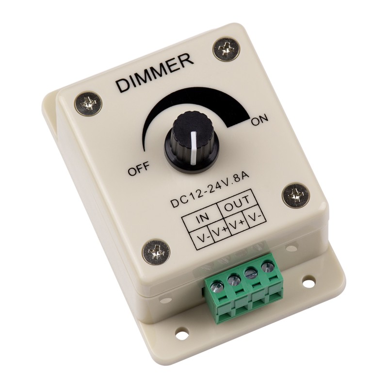 GLOBOSTAR® DIMMERALI 73315 Dimmer με 1 x 8A 192W Κανάλι DC 12-24V 8A 192W Max IP20 - Μ9.3 x Π6.5 x Υ6.2cm - 2 Χρόνια Εγγύηση GLOBOSTAR® DIMMERALI 73315 Dimmer με 1 x 8A 192W Κανάλι DC 12-24V 8A 192W Max IP20 - Μ9.3 x Π6.5 x Υ6.2cm - 2 Χρόνια Εγγύηση