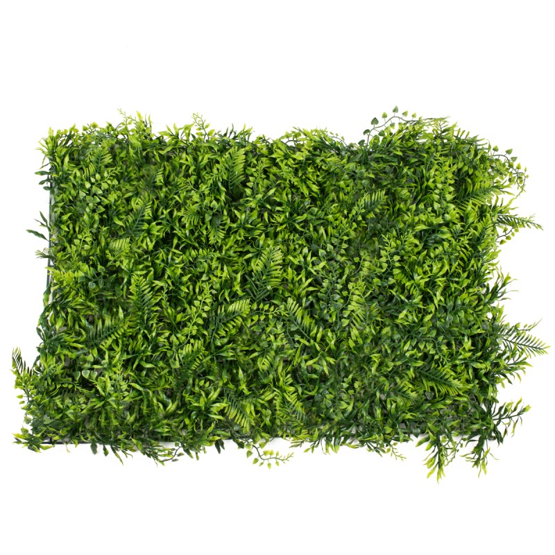 GloboStar® 78405 Artificial - Συνθετικό Τεχνητό Διακοσμητικό Πάνελ Φυλλωσιάς - Κάθετος Κήπος Νάνος Φτέρη - Νάνος Κισσός - Δανάη Πράσινο Μ60 x Υ40 x Π8cm GloboStar® 78405 Artificial - Συνθετικό Τεχνητό Διακοσμητικό Πάνελ Φυλλωσιάς - Κάθετος Κήπος Νάνος Φτέρη - Νάνος Κισσός - Δανάη Πράσινο Μ60 x Υ40 x Π8cm