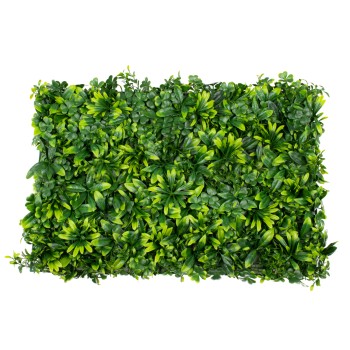 GloboStar® 78406 Artificial - Συνθετικό Τεχνητό Διακοσμητικό Πάνελ Φυλλωσιάς - Κάθετος Κήπος Τριφύλλι - Νάνος Δάφνη - Περεσκία Πράσινο Μ60 x Υ40 x Π8cm GloboStar® 78406 Artificial - Συνθετικό Τεχνητό Διακοσμητικό Πάνελ Φυλλωσιάς - Κάθετος Κήπος Τριφύλλι - Νάνος Δάφνη - Περεσκία Πράσινο Μ60 x Υ40 x Π8cm