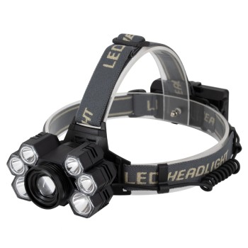GLOBOSTAR® HEADLAMP 79061 Φακός Κεφαλής LED 30W 3000lm 15~60° DC 5V με USB-C με Επαναφορτιζόμενη Μπαταρία Li-ion 3.7V 2x18650 6000mAh Αδιάβροχο IP54 Ψυχρό Λευκό 6000K - CREE XML2-T6 Chip - Μ9.5 x Π5 x Υ5cm - 2 Χρόνια Εγγύηση GLOBOSTAR® HEADLAMP 79061 Φακός Κεφαλής LED 30W 3000lm 15~60° DC 5V με USB-C με Επαναφορτιζόμενη Μπαταρία Li-ion 3.7V 2x18650 6000mAh Αδιάβροχο IP54 Ψυχρό Λευκό 6000K - CREE XML2-T6 Chip - Μ9.5 x Π5 x Υ5cm - 2 Χρόνια Εγγύηση
