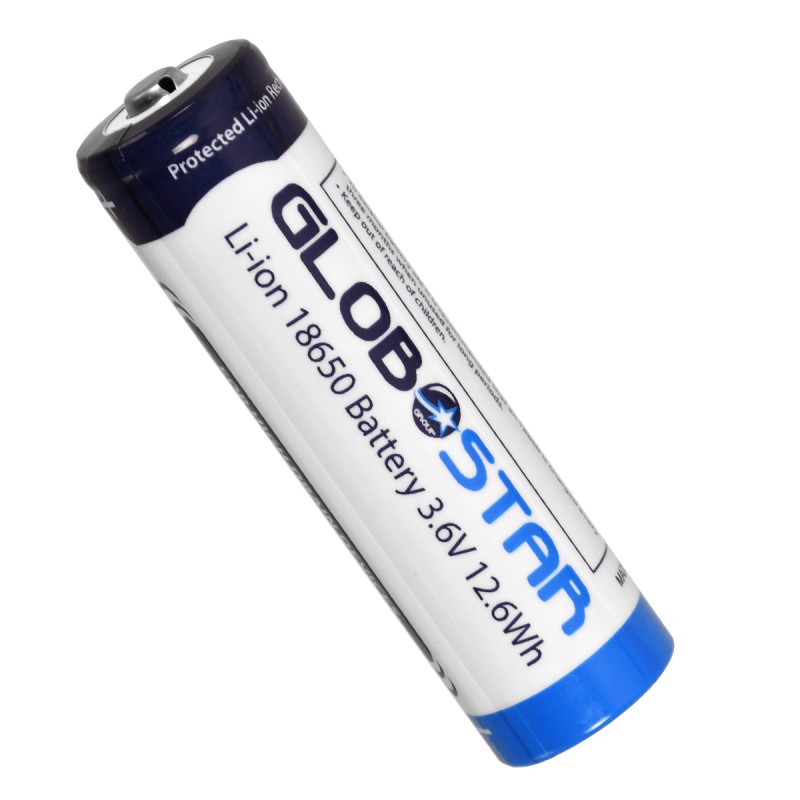 GLOBOSTAR® BATTERY 79093 Ανταλλακτική Επαναφορτιζόμενη Μπαταρία Li-ion 3.6V 12.6Wh 18650 3600mAh με Overcharge / Discharge Προστασία - Μ6.7 x Π1.7 x Υ1.7cm - 1 Χρόνο Εγγύηση GLOBOSTAR® BATTERY 79093 Ανταλλακτική Επαναφορτιζόμενη Μπαταρία Li-ion 3.6V 12.6Wh 18650 3600mAh με Overcharge / Discharge Προστασία - Μ6.7 x Π1.7 x Υ1.7cm - 1 Χρόνο Εγγύηση