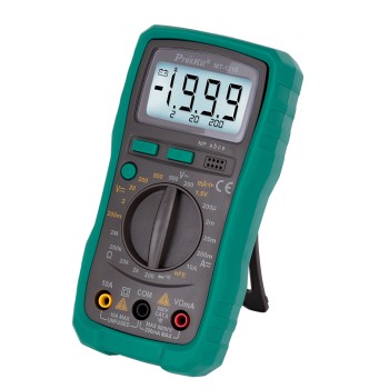 GloboStar® 79982 Ψηφιακό Πολύμετρο Proskit MT-1210 με Θήκη Προστασίας - Οθόνη 3 ½ - Buzzer και Βοηθητικό Φωτισμό GloboStar® 79982 Ψηφιακό Πολύμετρο Proskit MT-1210 με Θήκη Προστασίας - Οθόνη 3 ½ - Buzzer και Βοηθητικό Φωτισμό