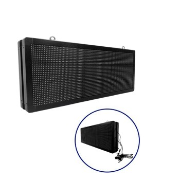 GLOBOSTAR® DISPLAY 90323 Κυλιόμενη Ψηφιακή Επιγραφή P10 Διπλής Όψης LED AC 220-240V Αδιάβροχο IP65 Μπλε - WiFi Control μέσω FK APP - Αισθητήρας Θερμοκρασίας & Υγρασίας - Μ104 x Π12 x Υ40cm - 2 Χρόνια Εγγύηση GLOBOSTAR® DISPLAY 90323 Κυλιόμενη Ψηφιακή Επιγραφή P10 Διπλής Όψης LED AC 220-240V Αδιάβροχο IP65 Μπλε - WiFi Control μέσω FK APP - Αισθητήρας Θερμοκρασίας & Υγρασίας - Μ104 x Π12 x Υ40cm - 2 Χρόνια Εγγύηση