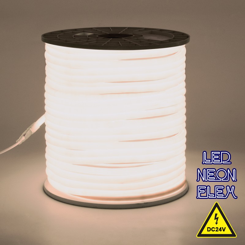 GloboStar® 70581 TUBE 360° Degree Neon Flex Epistar LED SMD 2835 1m 12W/m 120LED/m 1080lm/m 360° DC 24V Αδιάβροχη IP68 Φυσικό Λευκό 4500K Dimmable GloboStar® 70581 TUBE 360° Degree Neon Flex Epistar LED SMD 2835 1m 12W/m 120LED/m 1080lm/m 360° DC 24V Αδιάβροχη IP68 Φυσικό Λευκό 4500K Dimmable