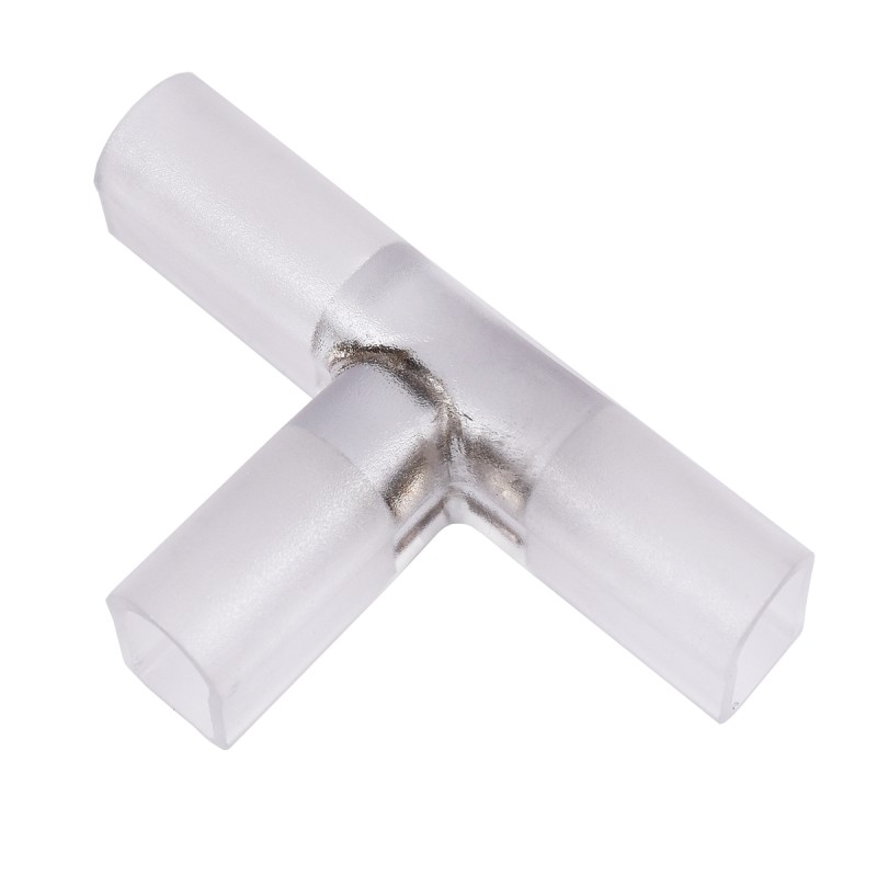 GloboStar® 70620 Σύνδεσμος T για OVALE 120° Degree Neon Flex LED DC 24V & DC 230V 2 Pin Αδιάβροχος IP68 GloboStar® 70620 Σύνδεσμος T για OVALE 120° Degree Neon Flex LED DC 24V & DC 230V 2 Pin Αδιάβροχος IP68