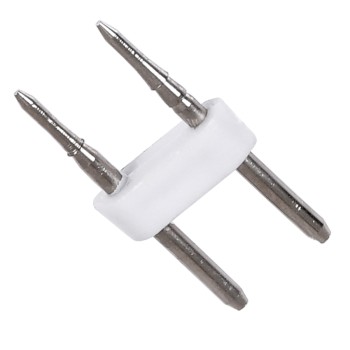 GloboStar® 70630 Σύνδεσμος Καρφάκι για TUBE 360°  & OVALE 120° Neon Flex LED DC 24V & DC 230V 2 Pin GloboStar® 70630 Σύνδεσμος Καρφάκι για TUBE 360°  & OVALE 120° Neon Flex LED DC 24V & DC 230V 2 Pin