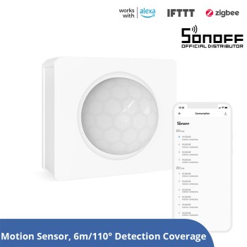 GloboStar® 80049 SONOFF SNZB-03-R3 – Zigbee Wireless Motion Sensor 6m/110° Detection GloboStar® 80049 SONOFF SNZB-03-R3 – Zigbee Wireless Motion Sensor 6m/110° Detection